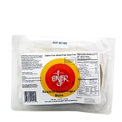 Ener-G Foods Seattle Hamburger Buns, 11.29-Ounce Bags (Pack of 6)