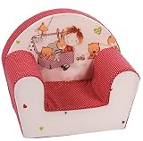 knorr-baby 490166 Kindersessel Spielzimmer, rot