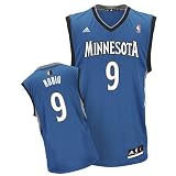 Adidas Minnesota Timberwolves Ricky Rubio Youth (Sizes 8-20) Revolution 30 Replica Road Jersey Large