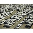 Vehicle Imports on Dock, Muttrah, Muscat, Oman, Middle East Photographic Poster Print by Ken Gillham, 16x12