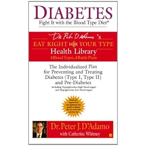 Diabetes: Fight It with the Blood Type Diet: The Individualized Plan for Preventing and Treating Diabetes (Type I, Type II) and Pre-Diabetes (Dr. ...