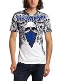 518oDuJVtTL. SL160  Throwdown By Affliction Mens Atlas Short Sleeve Tee, White, XX Large
