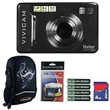 Buy Vivitar Vivicam V5022 5.1MP Digital Camera Plus 4GB Accessory Kit by Vivitar
