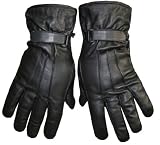 TINSULATE MOTORCYCLE GLOVES ANILINE LEATHER GLOVE