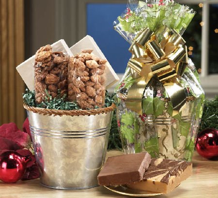 Festive Favorites-Almond Brothers Nut n Fudge Holiday Gift by Almond Brothers
