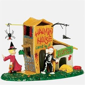 Department 56~Halloween Village COME IN IF YOU DARE