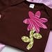 Flower Applique Onesie
