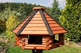 XXL massives Luxus Vogelhaus, Vogelhäuser + absolut. Blickfang + imprägniert