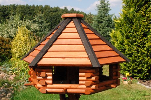 XXL massives Luxus Vogelhaus, Vogelhäuser + absolut. Blickfang + imprägniert