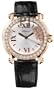 Chopard Happy Sport II Ladies Rose Gold Diamond Watch 277473-5009