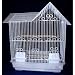 Brand New Bird Cage Cages 17x12x45 With Stand 1754Wht/S