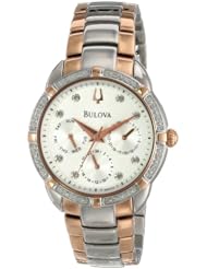 Bulova Womens 98R177 Multi-Function Dial Watch