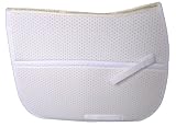 ECP Air Ride (tm) Equestrian Dressage Saddle Pad - White