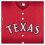Lets Party By Amscan Texas Rangers Baseball - Lunch Napkins