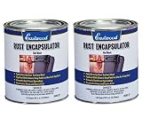 Eastwood Rust Encapsulator Paint Bullet Black 2 Quarts