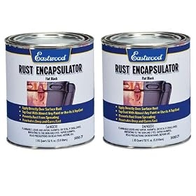 Eastwood Rust Encapsulator Paint Bullet Black 2 Quarts