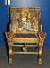 L�wenthron Thron Sessel d. Tutenchamun Originalgr��e