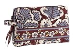 Vera Bradley Small Cosmetic Bag in Slate Blooms