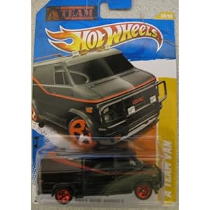 2011 Hot Wheels A Team Van Black #39/244
