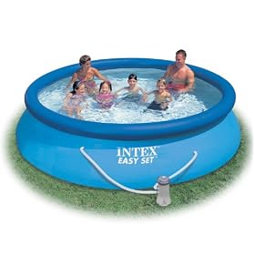 12' x 30 Easy Set Pool Set (with Filter Pump and DVD) by Intex