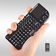 ProMini 2.4GHz Tiny Wireless Keyboard (Built-in TouchPad/Laser Pointer) - Black