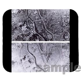 Nagasaki Blast Radius Mouse Pad