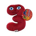 Numberjacks Three - 6 Inch Beanie Toy