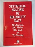 Statistical analysis of reliability data