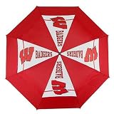 Wisconsin Golf Umbrella, WindSheer II - Auto Open