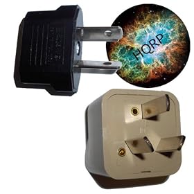 HQRP Two Plug Adapter Converts International USA to AU (Australia) AC Adaptor Outlet Travel plus HQRP Mousepad