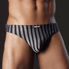 Manstore Hip Brief Ticket schwarz