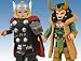 Marvel Minimates Series 33 Mini Figure 2Pack Thor & Loki