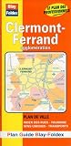 Plan de ville : Clermont-Ferrand (avec un index)
