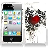 Premium - Apple iPhone 4 Sacred Heart Cover - Faceplate - Case - Snap On -  ....