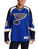 NHL Men's St. Louis Blues #41 Jaroslav Halak Reebok Edge Premier Player Jersey (Blue, Medium)