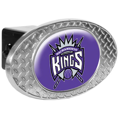NBA Sacramento Kings Metal Diamond Plate Trailer Hitch Cover