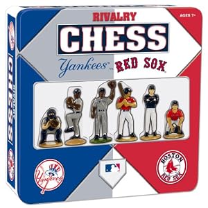 USAopoly Yankees vs RedSox Chess by