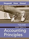 Study Guide, Volume I, Chs. 1-12 to Accompany Accounting Principles