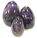 Texas Hidden Gems Set of 3 Natural Amethyst Eggs Kegel Exercise Weights