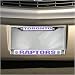 Toronto Raptors Chrome License Plate Frame