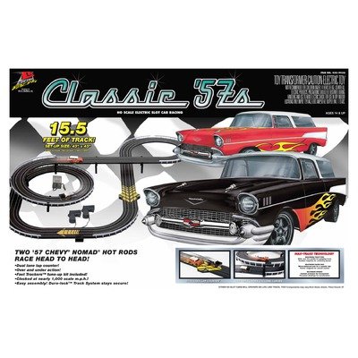 Life Like Classic 57s Electric Race Set - Chevy Nomads