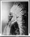 Washakie,Chief,Shoshones,feather headdress,clothing,Shoshoni,Indian,tribal,c1900