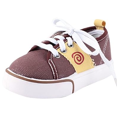 Kids Boys Canvas Shoes - Brown: Buy Online at Low Prices in India ...