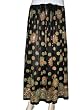 Black Red Green Beaded Belly Dance Dcrapechic Women's Skirt 36 Inch