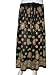 Black Red Green Beaded Belly Dance Dcrapechic Women's Skirt 36 Inch