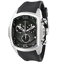 Invicta Men's Lupah Collection Revolution Chronograph Black Polyurethane Watch #6103