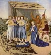 Piero della Francesca (Birth of Christ) Art Poster Print - 13" X 19"