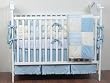 Bacati - Jersey Knit Boys (Blue/Green/Yellow) 5 Pc. Crib bedding Set