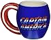 Westland Giftware Ceramic Mug, Captain America, 15-Oz, Multicolor