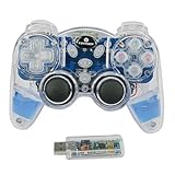 Blue LED Wireless PC Joypad Game Controller